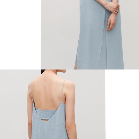 Cos Chiffon Dress Size 12 - Picture 3 of 7